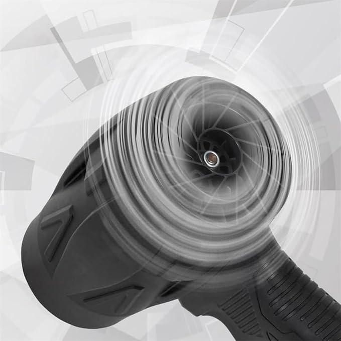 Cordless Turbo Jet Blower High Speed Handheld Air Duster for Car Cleaning & Dust Removal