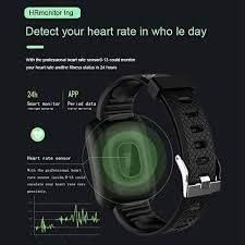 Smart Fitness Band with Heart Rate, BP Monitor & Color Display
