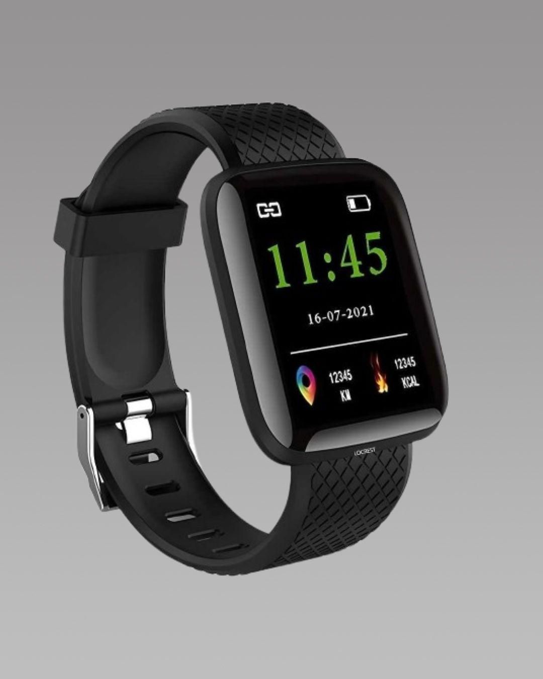 Smart Fitness Band with Heart Rate, BP Monitor & Color Display