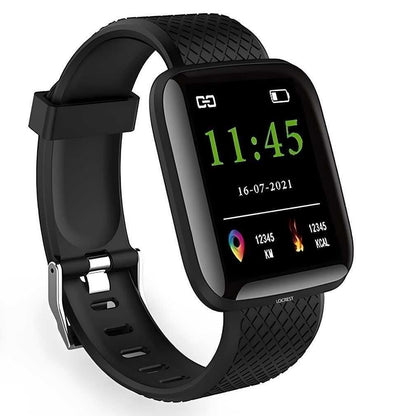 Smart Fitness Band with Heart Rate, BP Monitor & Color Display