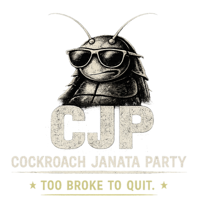 CJP (Cockrach Janta Party) Unisex Standard Crew T-Shirt