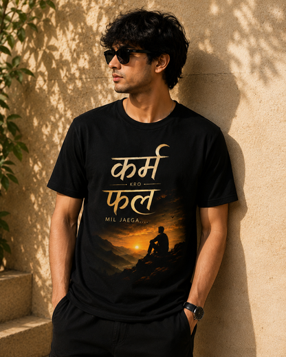 Karm Karo Phal Mil Jaaega Unisex T-Shirt
