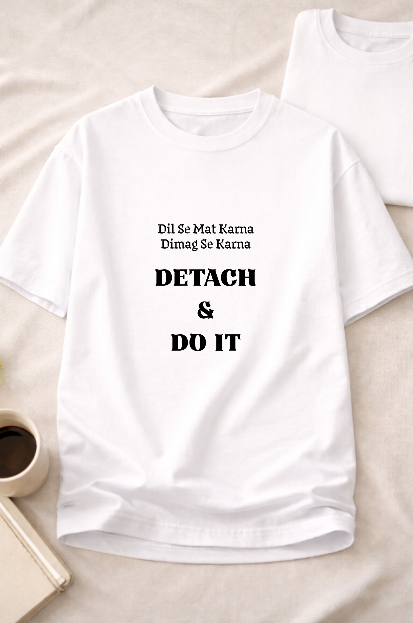 Detach & Do It Unisex Oversized Standard T-Shirt
