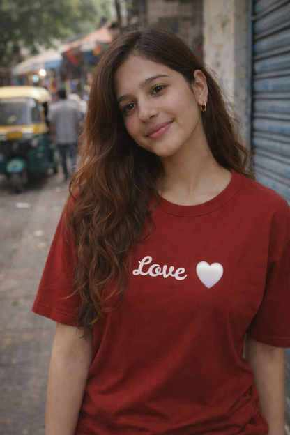 Love ❤️ Unisex Oversized Classic T-Shirt