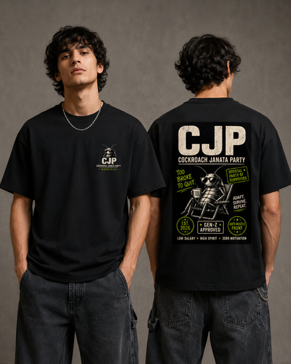 CJP (Cockrach Janta Party) Unisex Standard Crew T-Shirt