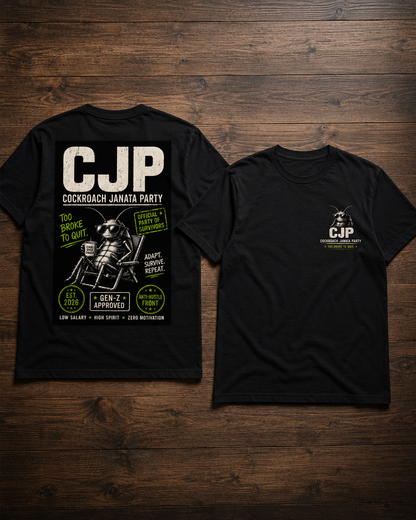 CJP (Cockrach Janta Party) Unisex Standard Crew T-Shirt