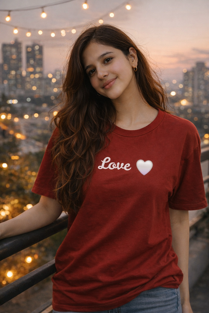 Love ❤️ Unisex Oversized Classic T-Shirt