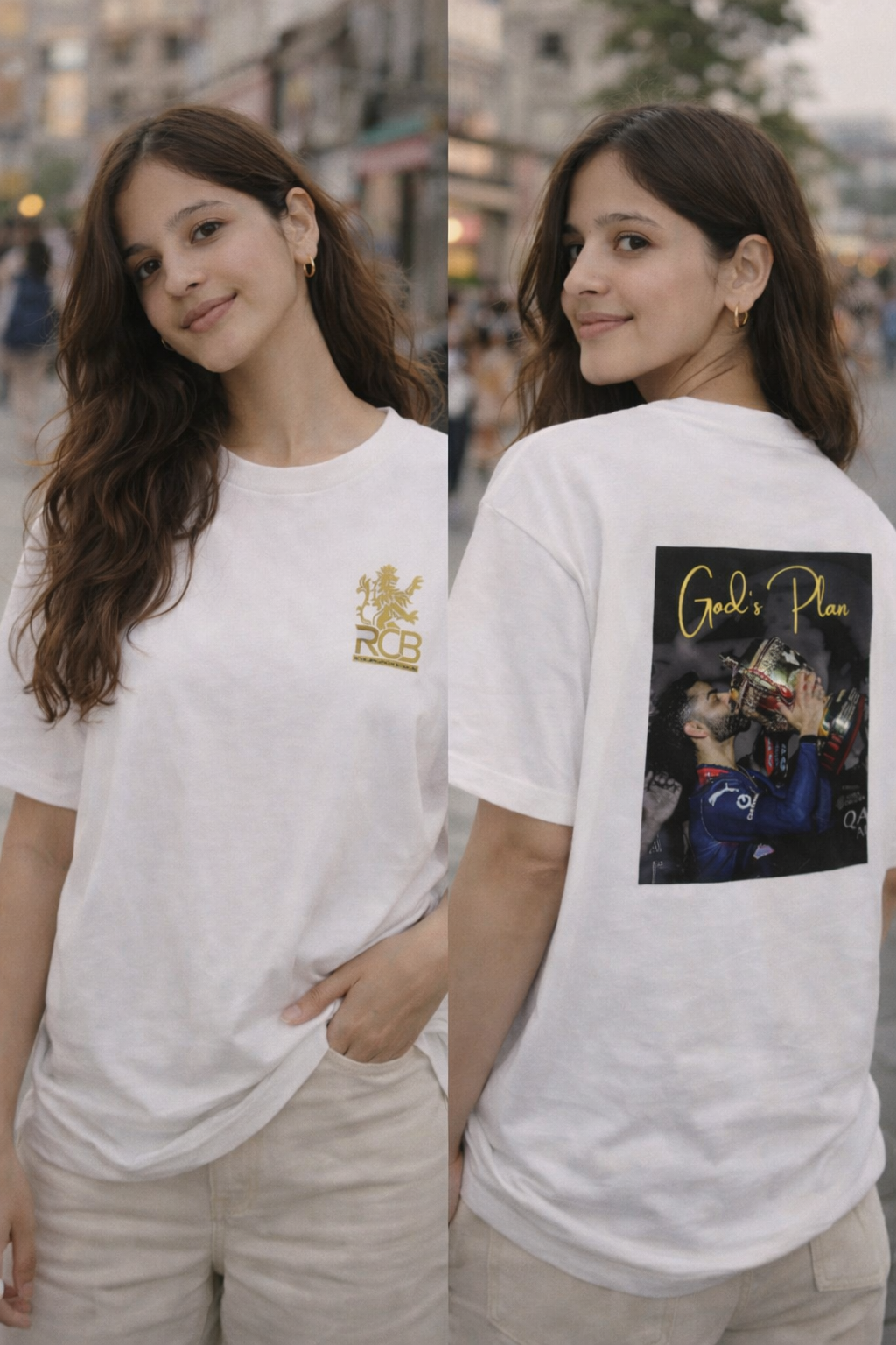 God's Plan Unisex Oversized Standard T-Shirt
