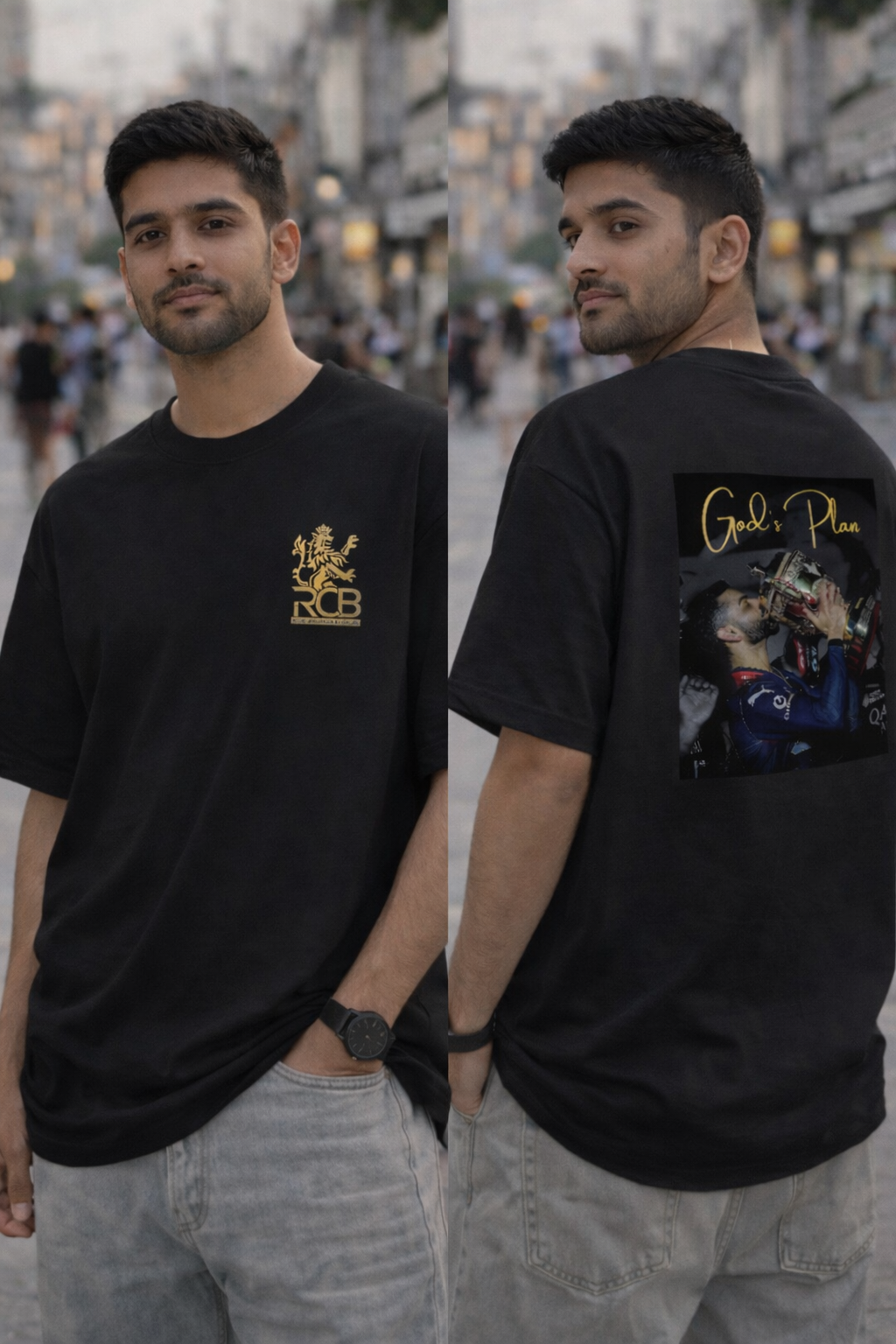 God's Plan Unisex Oversized Standard T-Shirt