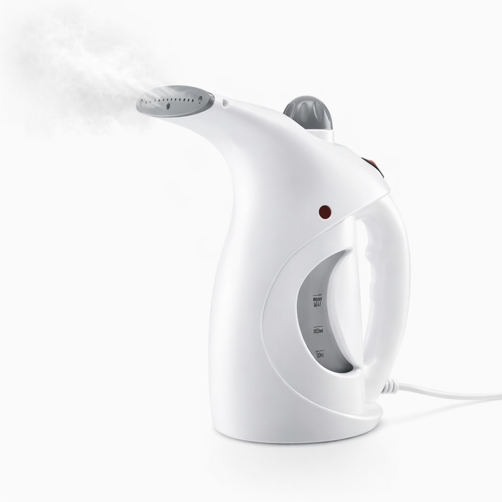 Fast Heat-up Portable Handheld Garment/Facial Vapor Steamer Iron Brush for Home and Travel Handy (Multicolour)
