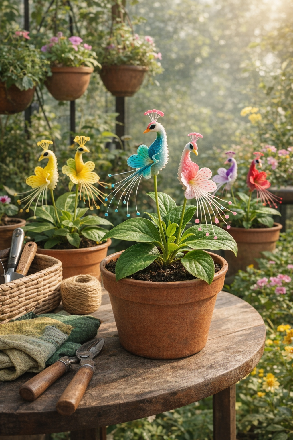 Vibrant Peacock Flower Seeds Pack of 1