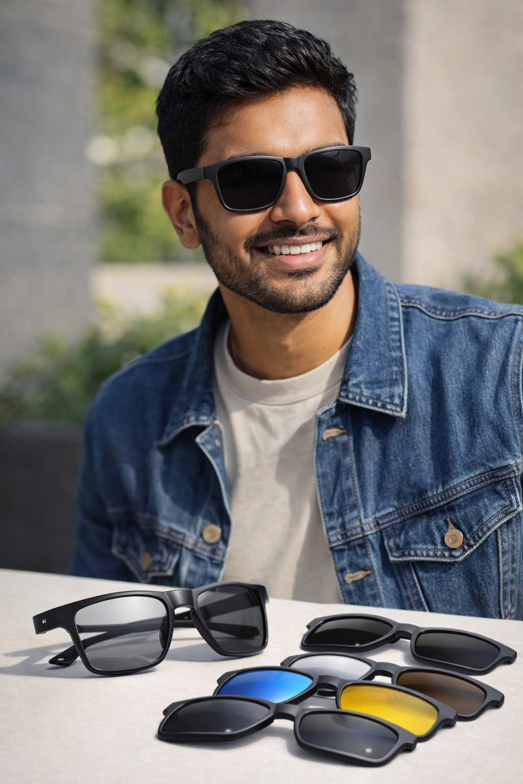 UV Protection, Gradient Spectacle Sunglasses